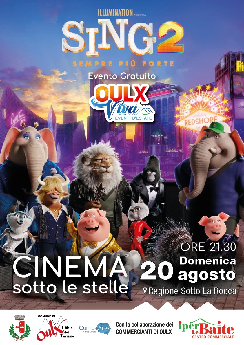 Cinema sotto le stelle - Sing 2